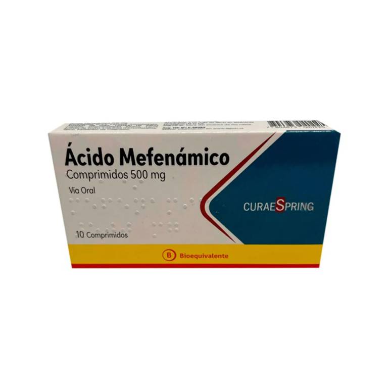 Acido Mefenamico 500Mg X 10 Comp Mdc