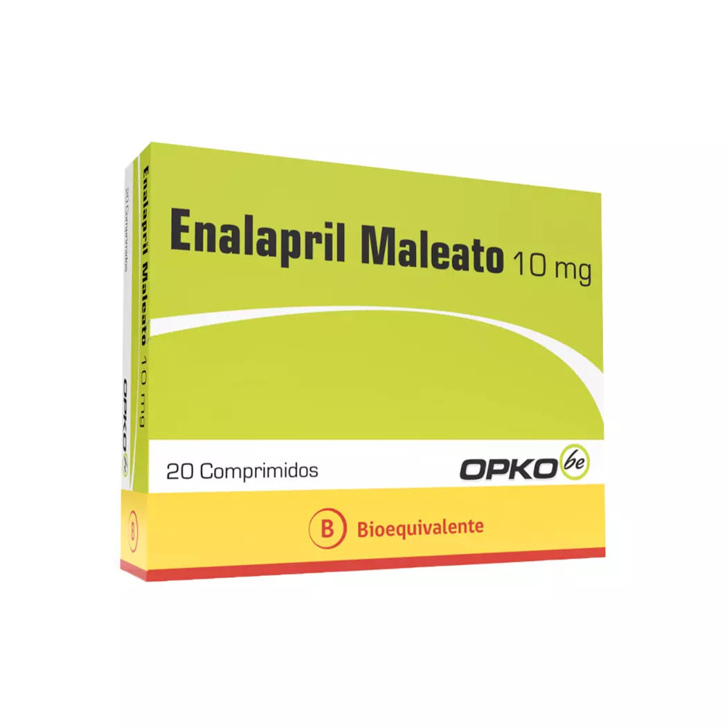 1763304 Enalapril 10Mg X 20 Com Opko