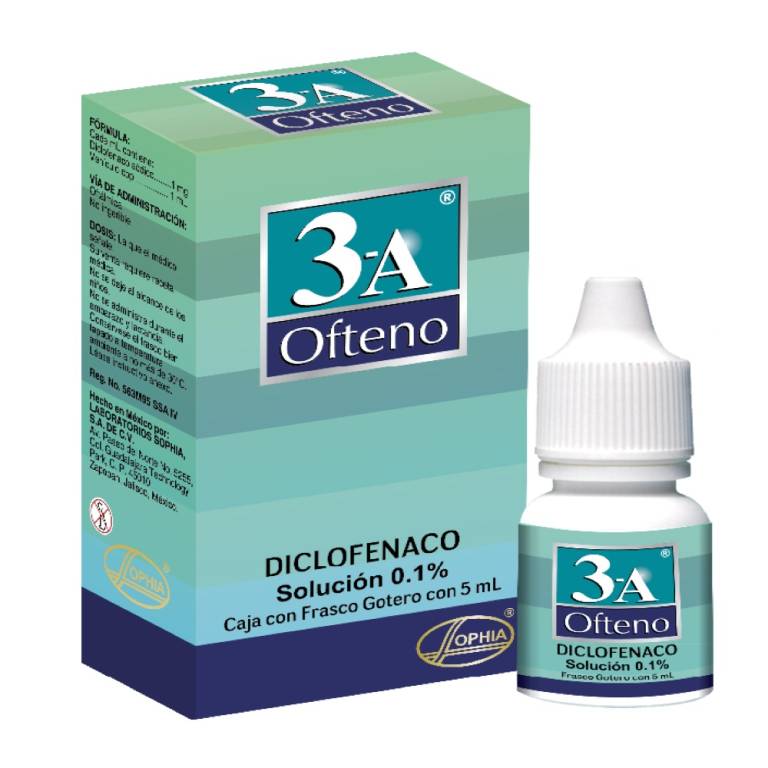 3A Ofteno Sol Oftalmica 0.1% 5Ml Sophia