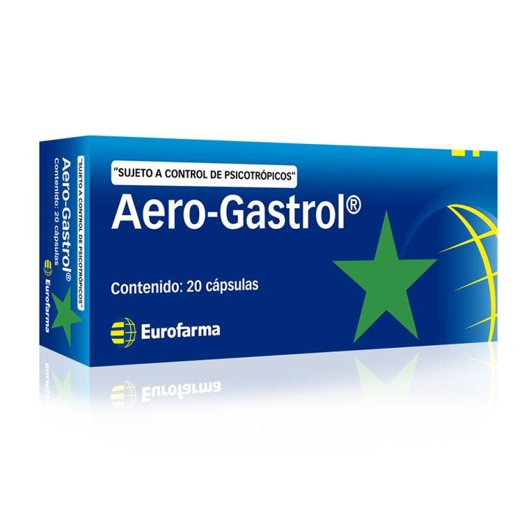 Aerogastrol X 20 Capsulas Eurofarma