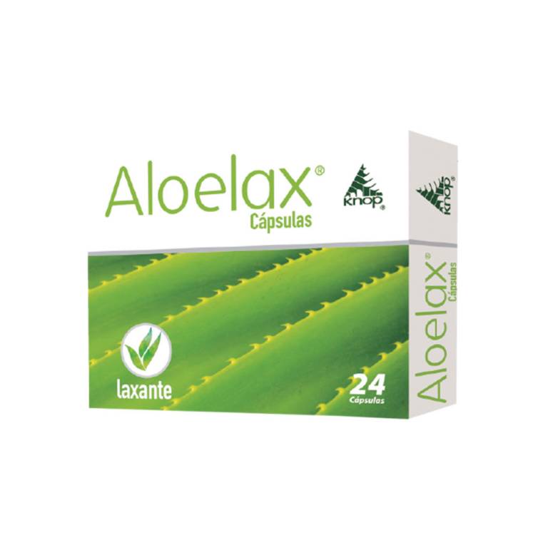 Aloelax Laxante X24 Capsulas Knop