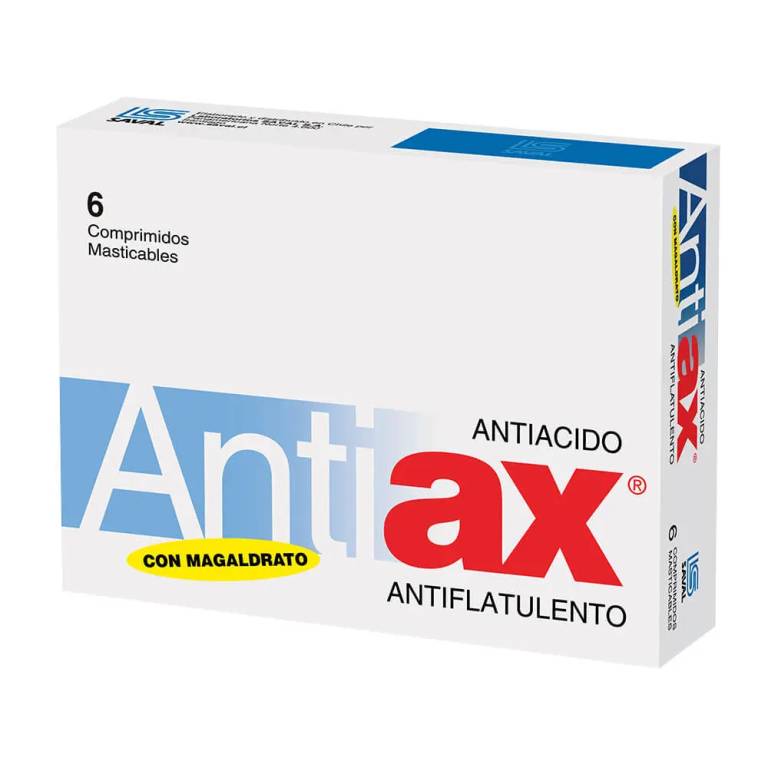 Antiax x 6 Comp Masticables Saval