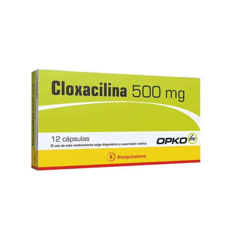 Cloxacilina Com 500Mg Opko