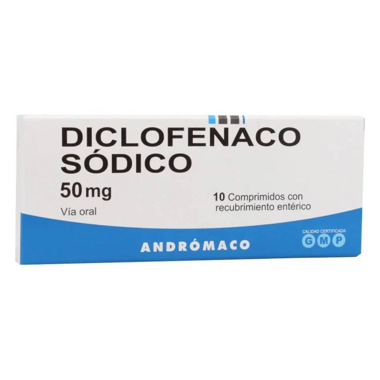 Diclofenaco Com 50Mg Andromaco