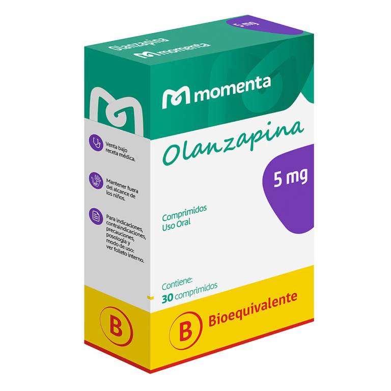 Olanzapina Com 5Mg Eurofarma