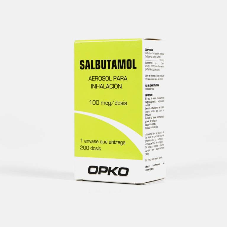 Salbutamol Aer Inh 100 Mcg Dosis Opko
