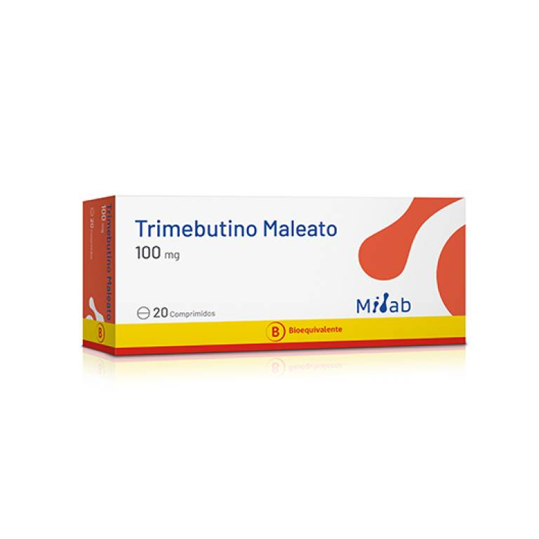 Trimebutino Compr X 100Mg Milab