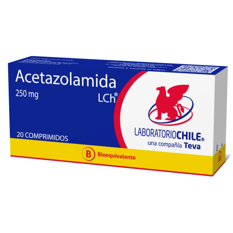 Acetazolamida Com 250Mg Chile