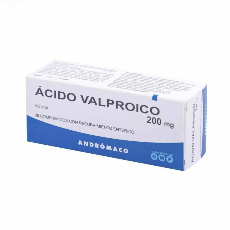 Acido Valproico Com 200Mg Andromaco