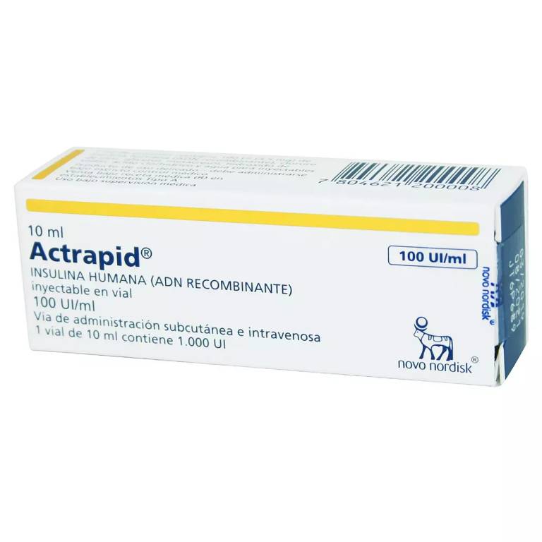 Actrapid Hm (Adn Recombinante) Novo Nordisk