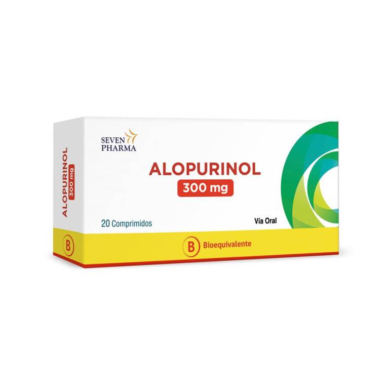 Alopurinol Com 300Mg Seven Pharma