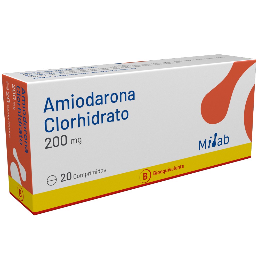 Amiodarona Com 20Mg Milab Amiodarona Com 20Mg Milab