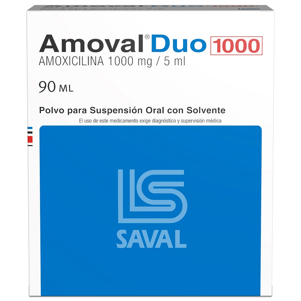 Amoval Duo Susp 1000Mg/5Ml Saval Amoval Duo Susp 1000Mg/5Ml Saval