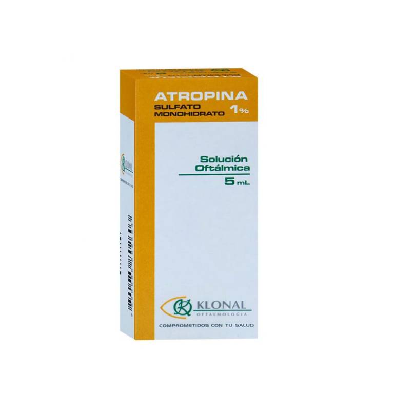 Atropina Solucion Oftalmica 1% Klonal