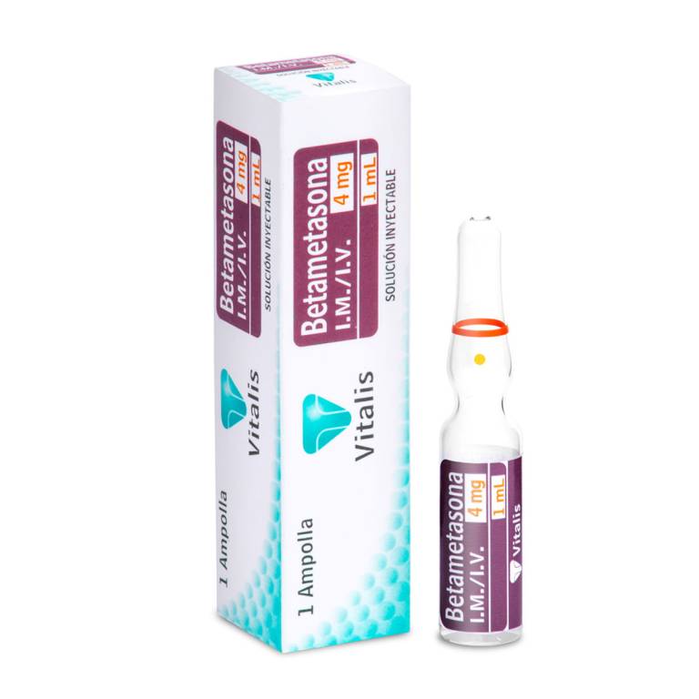 Betametasona Amp 4 Mg / 1 Ml Vitalis