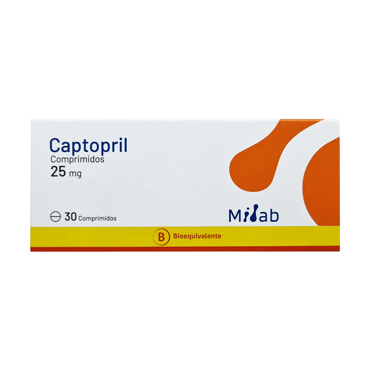 Captopril Com 25 Mg Milab Captopril Com 25 Mg Milab