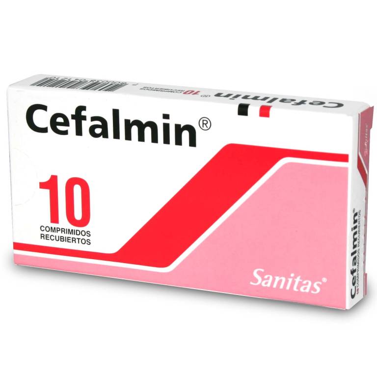 Cefalmin 10 Comprimidos Recubiertos Sanitas