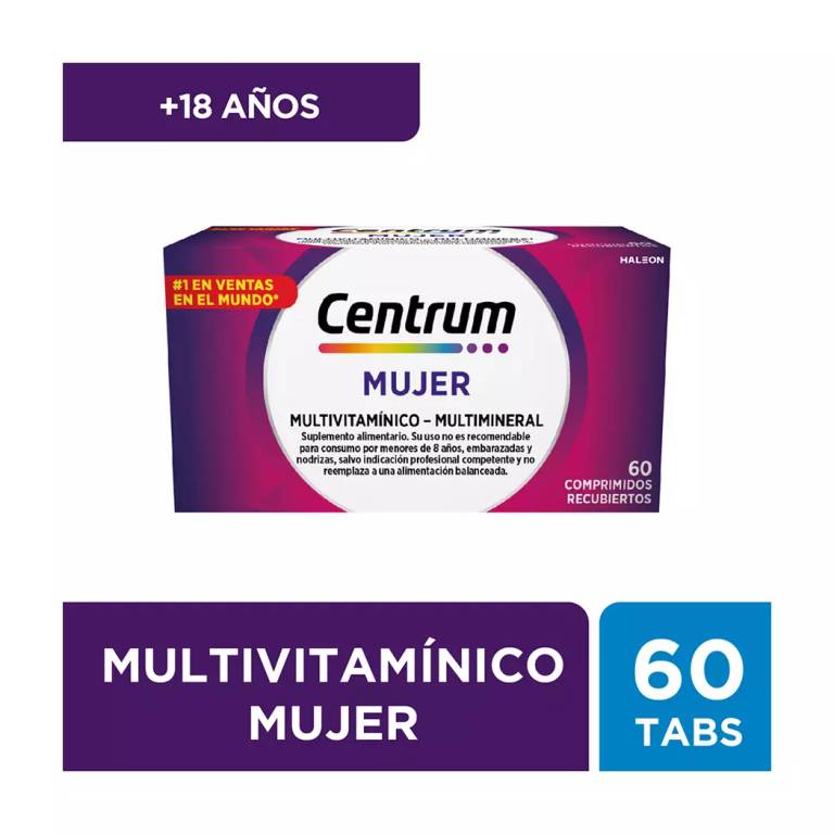 Centrum Mujer X 60 Com Recubiertos Haleon