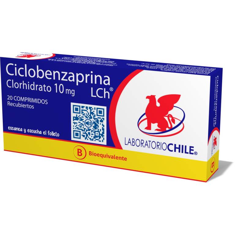 Ciclobenzaprina Com 10 Mg Chile