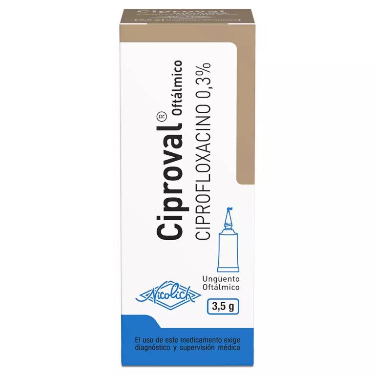 Ciproval Ung Oft 0.3% Saval