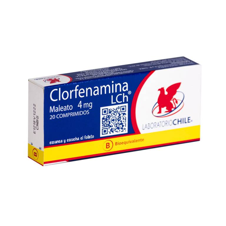 Clorfenamina Com 4 Mg Chile