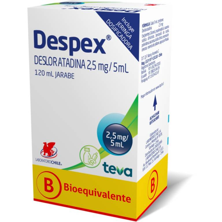 Despex Jarabe 2.5 / 5 Ml Chile