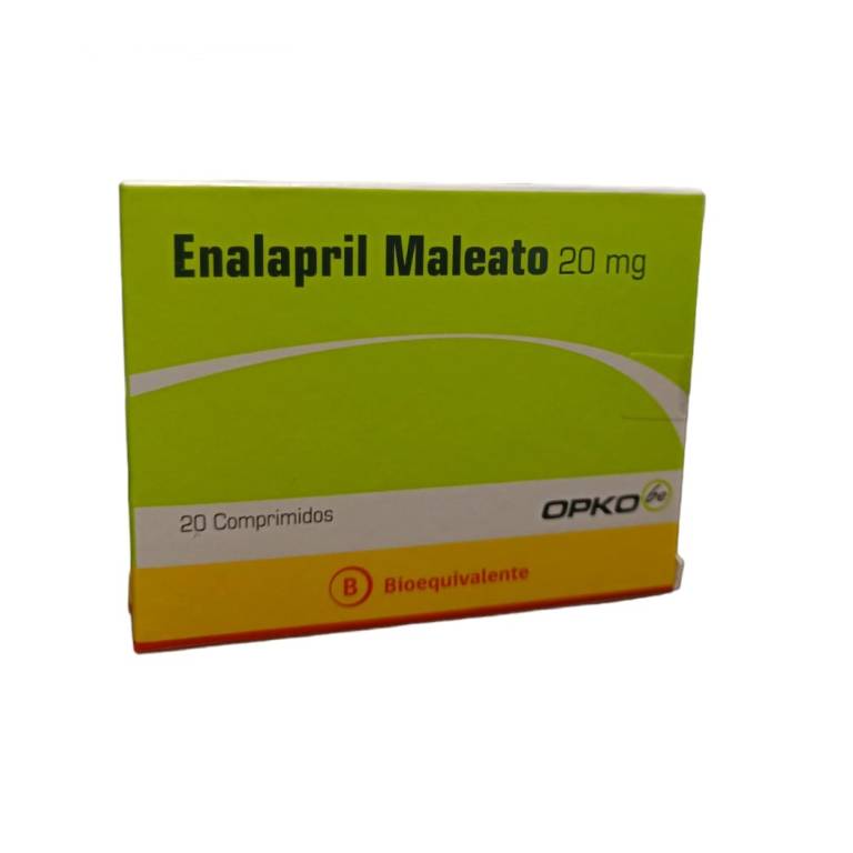 Enalapril 20Mg X 20 Com Opko