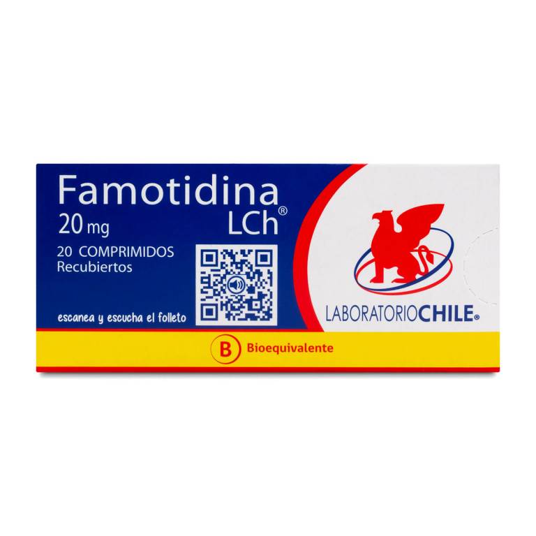 Famotidina Com 20Mg Chile