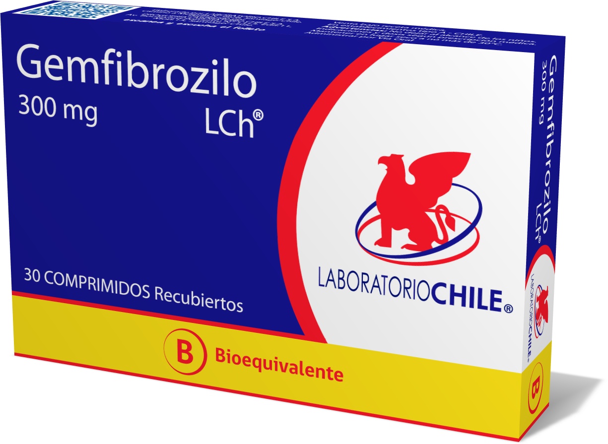 Gemfibrozilo 300 Mg 30 Comp Chile Gemfibrozilo 300 Mg 30 Comp Chile