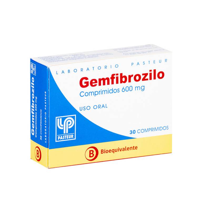 Gemfibrozilo 600 Mg X30 Comp Pasteur