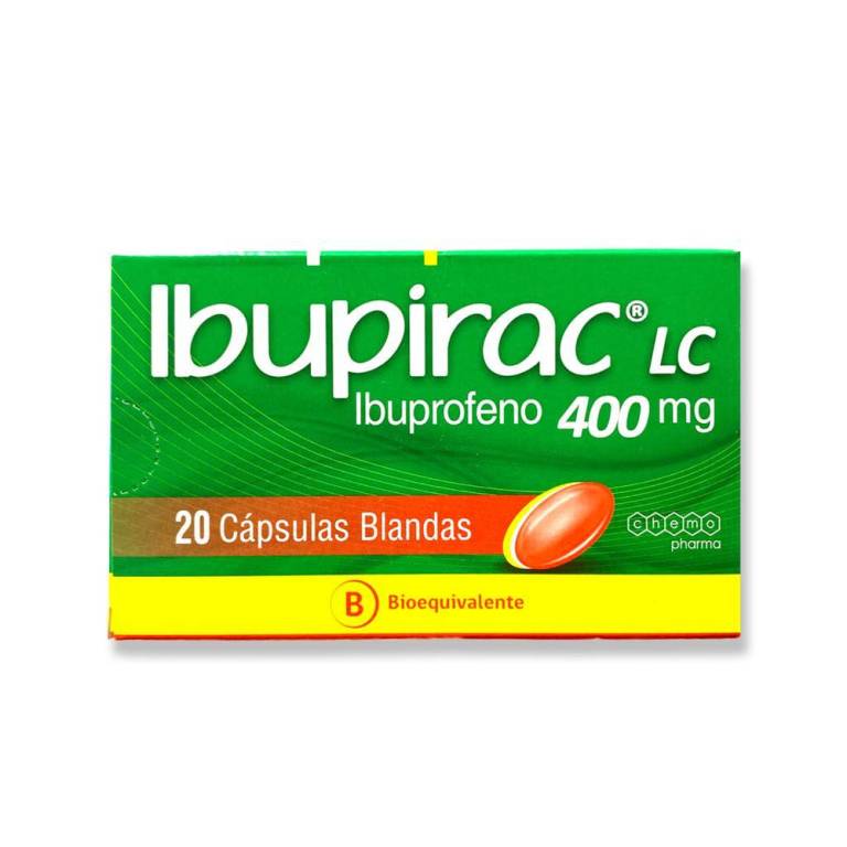 Ibupirac Lc Caps Blandas 400Mg Chemo Farma