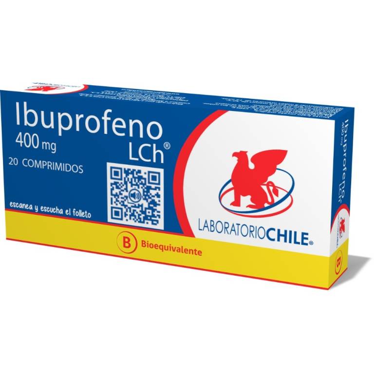 Ibuprofeno 400 Mg 20 Comp Chile