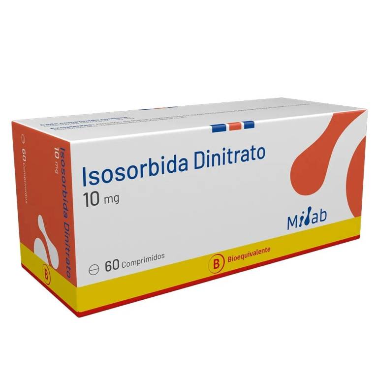 Isosorbida Dinitrato Com 10Mg Milab