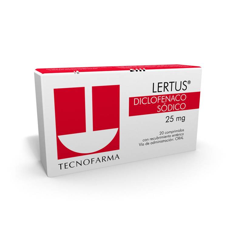 Lertus 25 Mg X 20 Comprimidos Tecnofarma