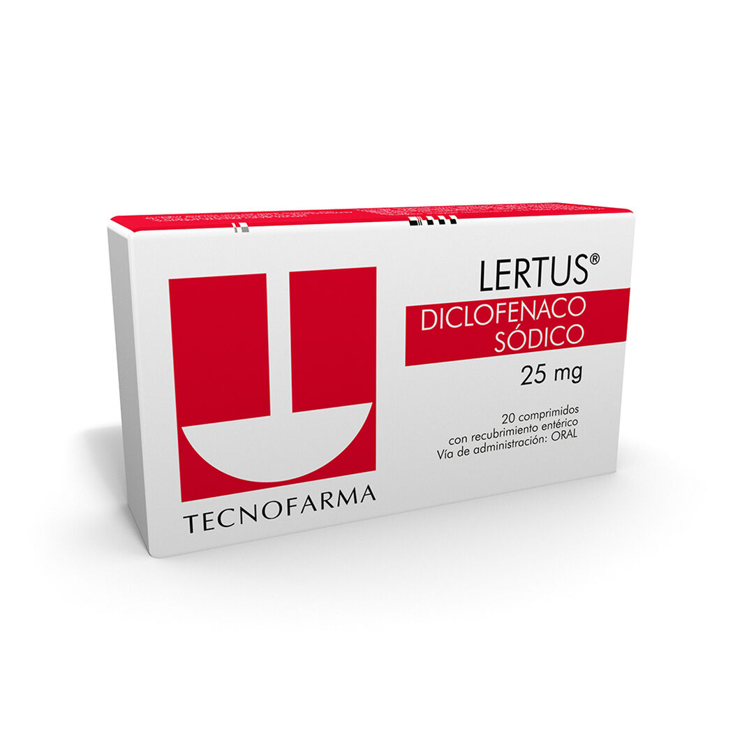 Lertus 25 Mg X 20 Comprimidos Tecnofarma Lertus 25 Mg X 20 Comprimidos Tecnofarma