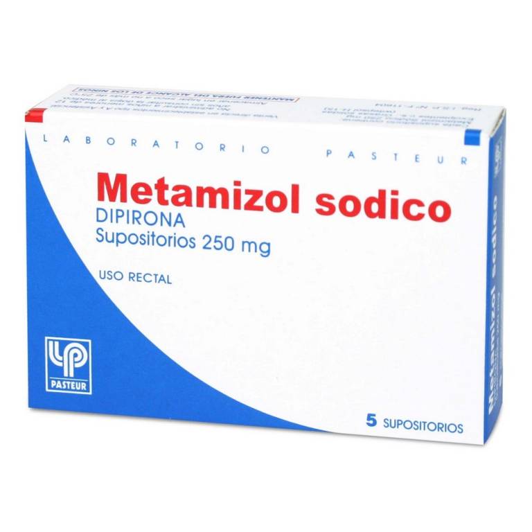 Metamizol Sodico Sup 250Mg Pasteur