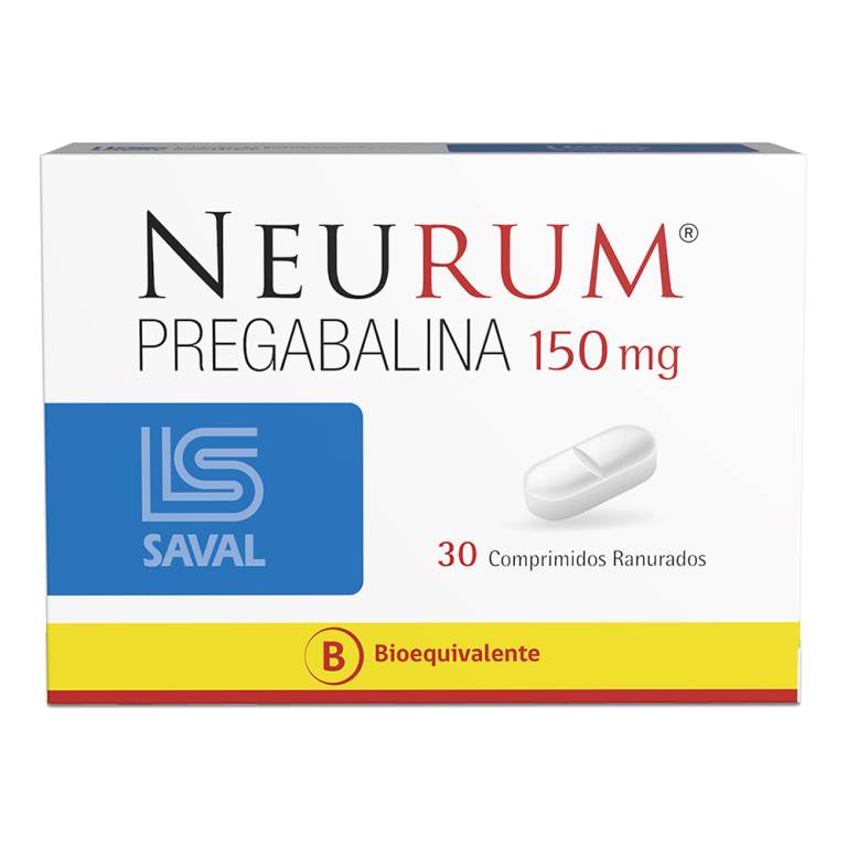 Neurum Com.150Mg.30 (Pregabalina) Saval