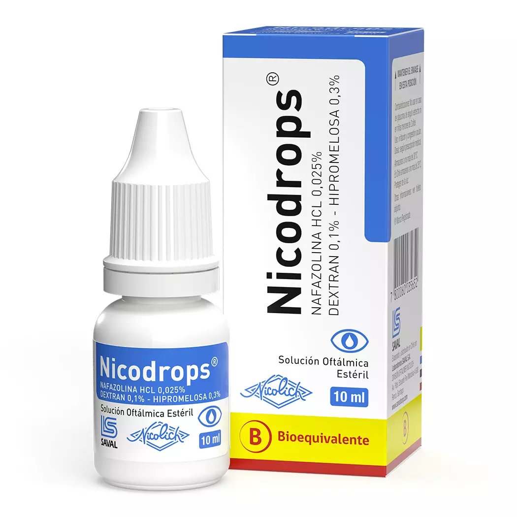 Nicodrops Sol Oftalmica Saval Nicodrops Sol Oftalmica Saval