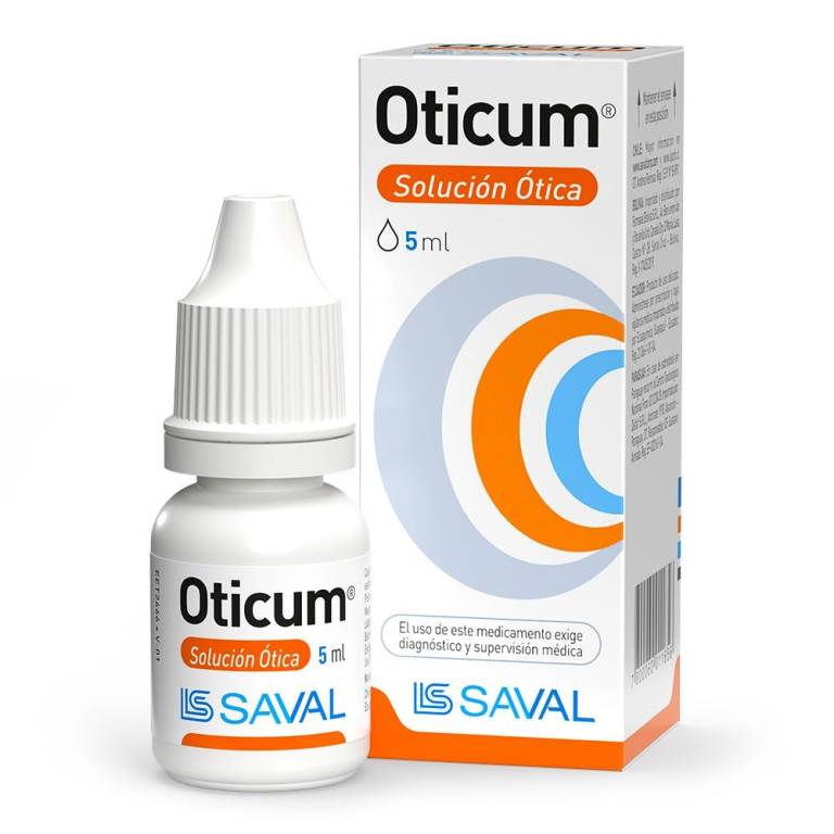Oticum Solución Otológica 5 Ml Saval