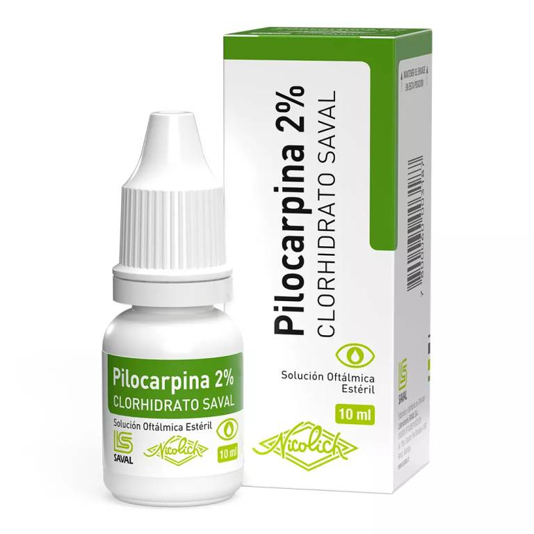 Pilocarpina Sol Oft 2% Saval