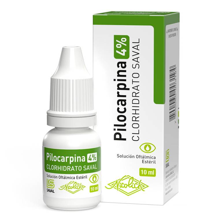 Pilocarpina Sol Oft 4% Saval