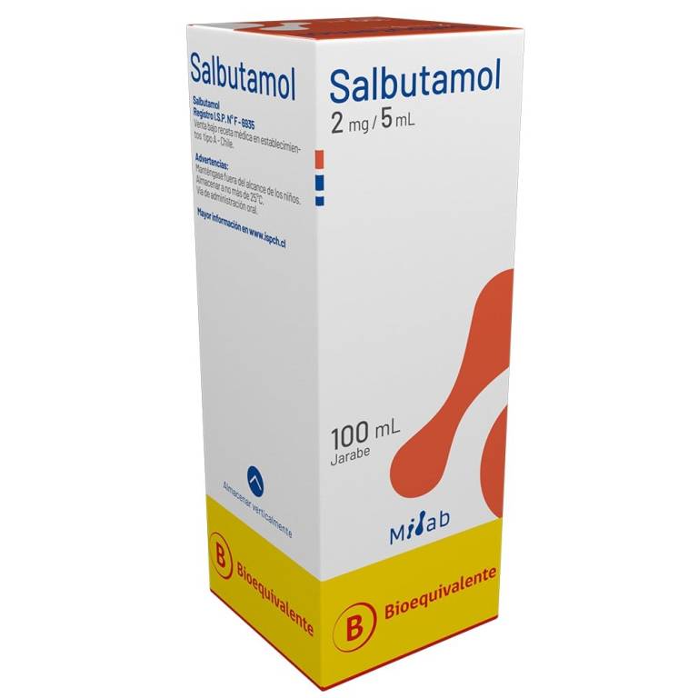 Salbutamol Jbe 2Mg /5Ml Milab