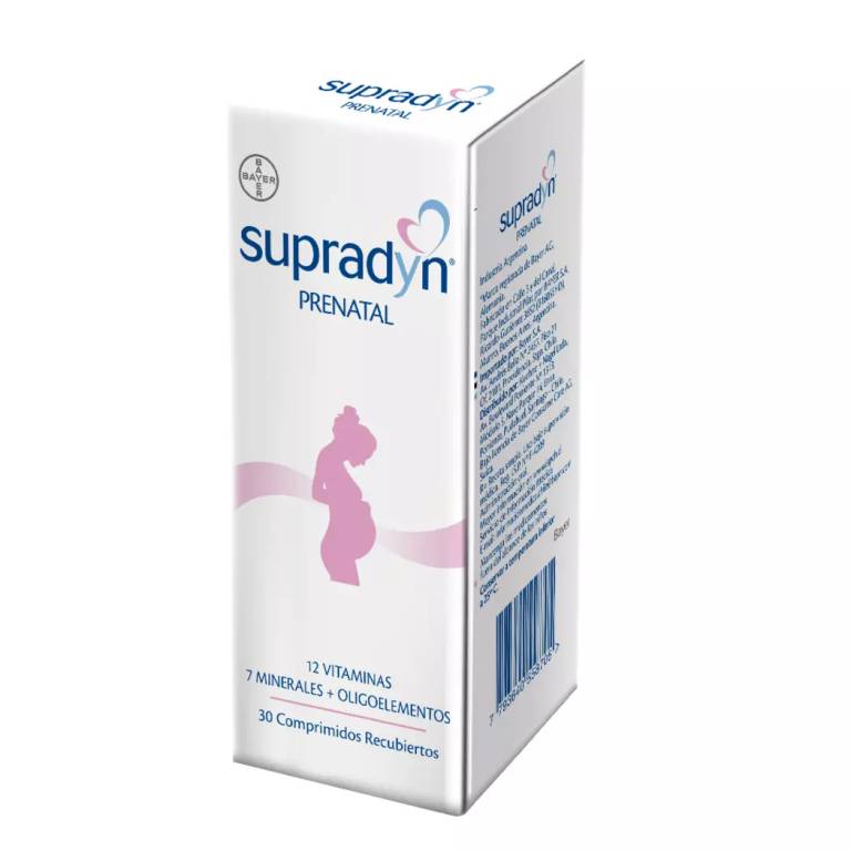 Supradyn Prenatal X 30 Compr Recubiertos Bayer