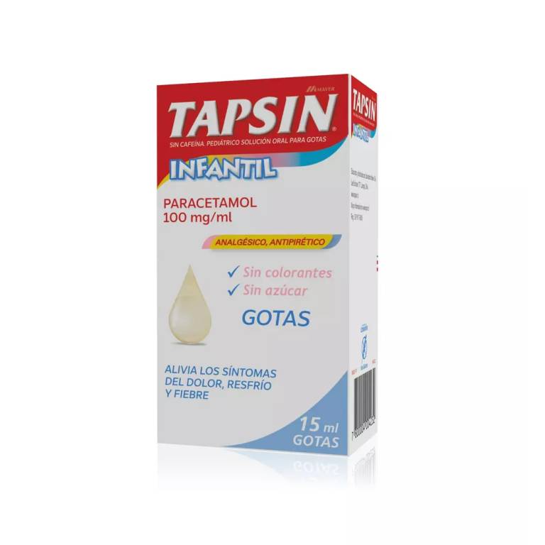 Tapsin Infantil Gotas Orales 100Mg/Ml Maver
