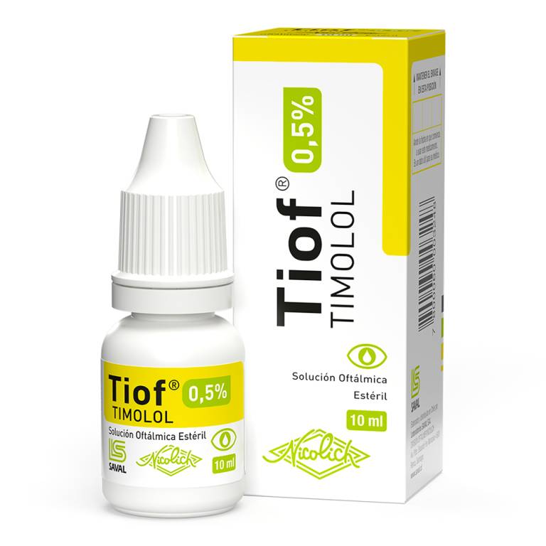 Tiof Sol Oft 0.5% (Timolol) Saval
