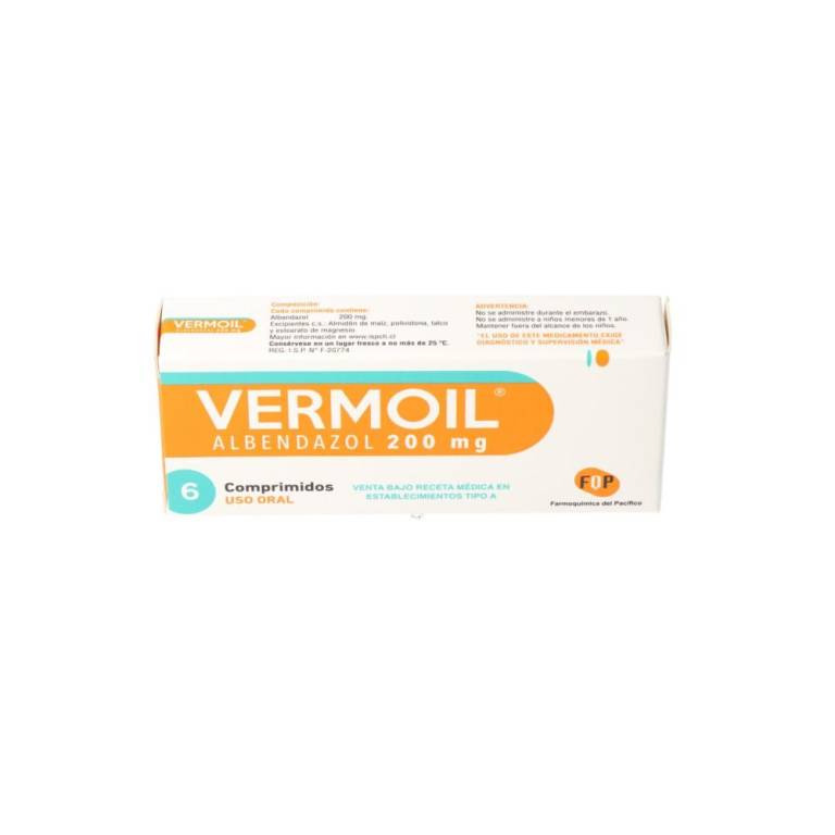 Vermoil Com 200Mg (Albendazol) Fqp