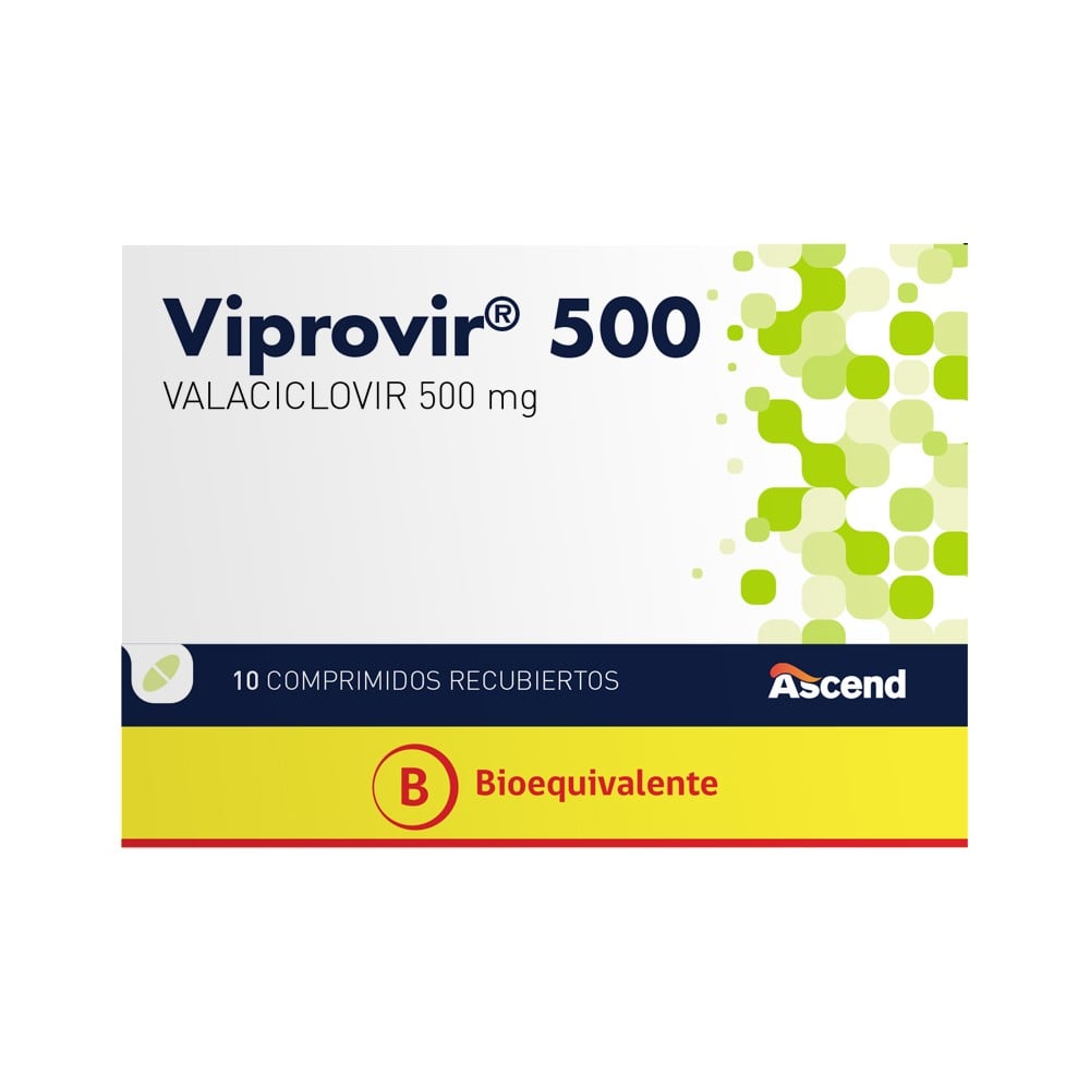 Viprovir Com 500Mg (Valaciclovir) Ascend Viprovir Com 500Mg (Valaciclovir) Ascend
