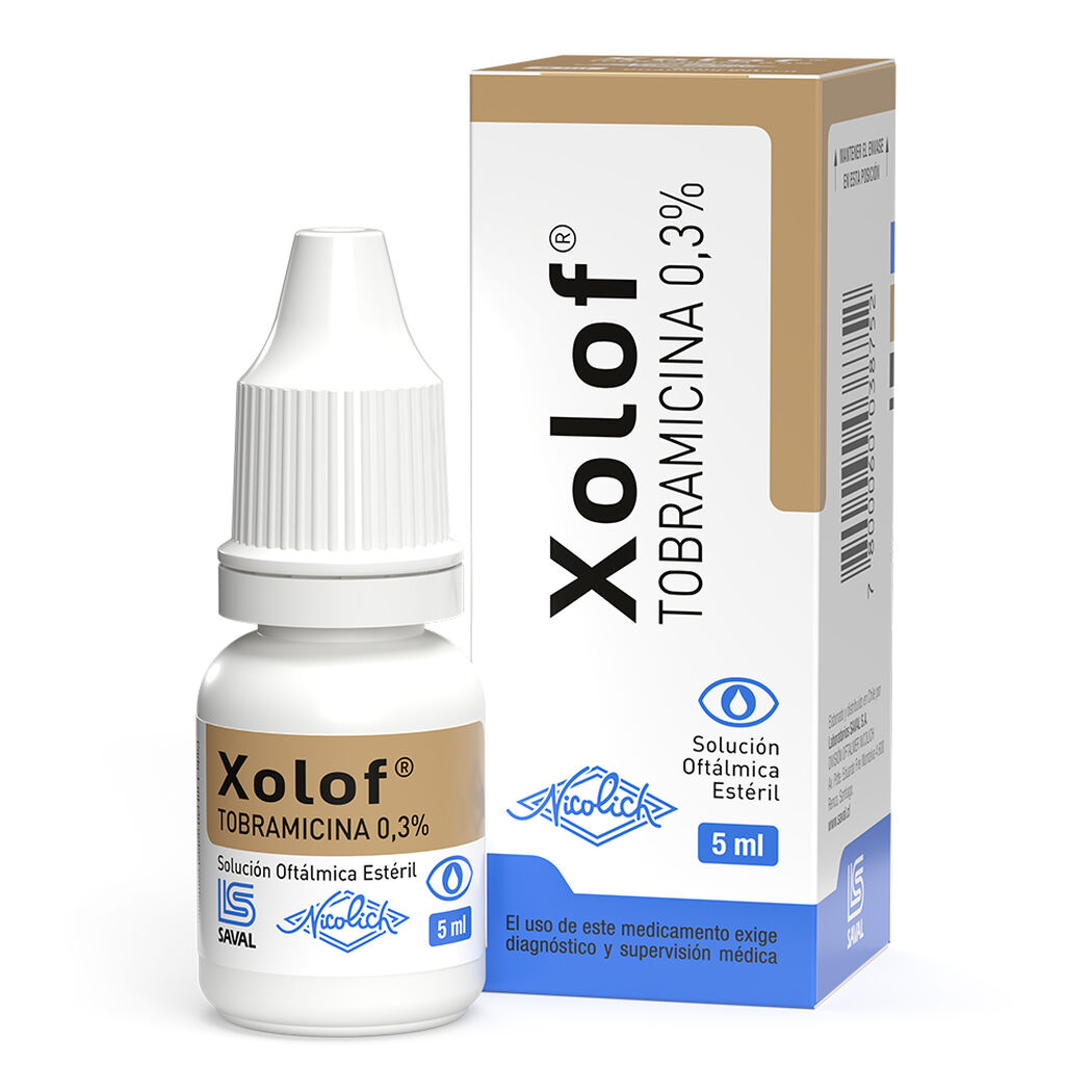Xolof Sol Oft 0.3% (Tobramicina) Saval Xolof Sol Oft 0.3% (Tobramicina) Saval